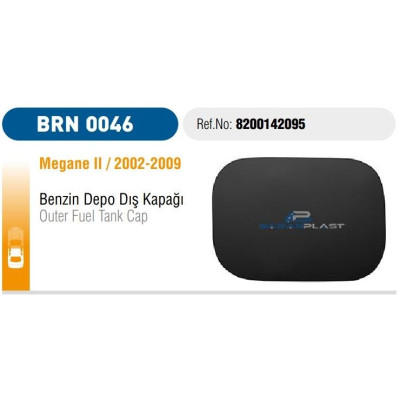 Yakıt Kapağı (Renault, Megane II) (8200142095)