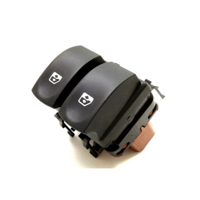 Cam Açma Düğmesi Ön Sol Çiftli (Renault, Clio III) (SGM 500156, 8200214945)